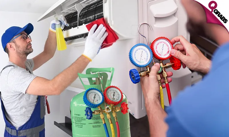 AC Cleaning & Gas Top-Up for Split, Window-Type & More!